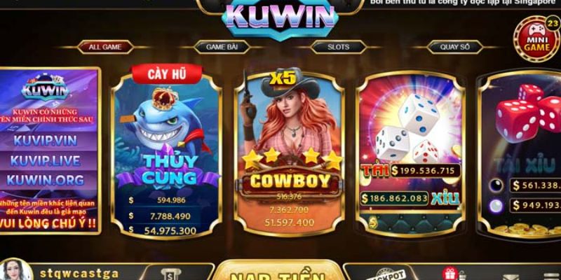 Những sản phẩm game chất lượng chỉ có tại Kuwin