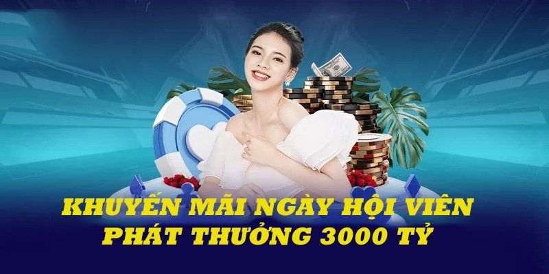 Nhận thưởng độc quyền thành viên vào ngày thứ 28